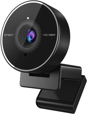 EMEET C955 Webcam for PC, 1080P Webcam with Microphone&Privacy Cover, Auto Light Correction, 70deg FOV for Personal Use, Plug&Play Web Cam Protect Data, Perfect for Office Professionals&Remote Workers