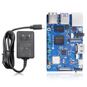 Orange Pi Zero 2w 4GB Allwinner H618 LPDDR4 Quad Core CPU 64 Bit Single Board Computer, 1.5GHz Frequency WiFi 5.0 Bluetooth 5.0 Onboard Antenna Support 4K Display Run Android Ubuntu (Zero 2W
