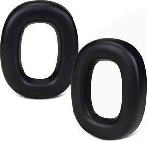 SINOWO Replacement Earpads for Bowers & Wilkins PX8/PX7 S2 Wireless Noise-Cancelling Headphones(Do Not Fit PX7),Ear Pads Cushions with Noise Isolation Memory Foam,Soft Protein Leather-Black