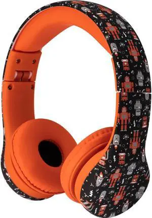 Snug Play+ Kids Headphones with Volume Limiting for Toddlers (Boys/Girls) - Robots