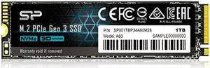 Silicon Power 1TB - NVMe M.2 PCIe Gen3x4 2280 SSD (SP001TBP34A60M28)