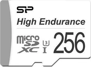 Silicon Power 256GB High Endurance UHS-I microSDXC Memory Card with SD Adapter NOT Compatible with Switch 2
