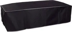 The Perfect Dust Cover, Black Nylon Cover Compatible with HP DesignJet T120, HP DesignJet T125 and HP DesignJet T130 24'' Wide Format Printers, Anti Static and Waterproof by The Perfect Dust Cover LLC