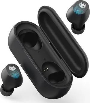 MINDBEAST Wireless Bluetooth Earbuds with Advanced Noise Cancellation, Deep Bass, and IPX5 Waterproof - 36-Hour Battery Life - Compatible with iPhone, Samsung, Android, PC - T98 Black