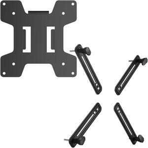 WALI Bundle - 2 Items: Mounting Plate and Monitor Arm Mount Bracket Adapter