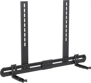 USX MOUNT Universal Soundbar Mount Sound Bar Mounting Bracket to TV, Soundbar Wall Mount Fits 3 Options with Hole/without