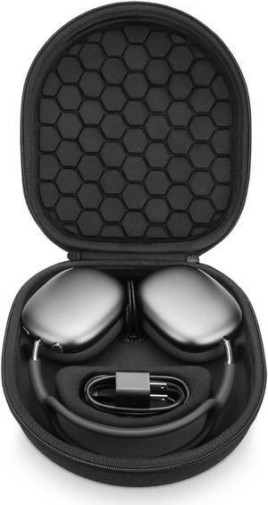 Smart Case for Apple AirPods Max Supports Sleep Mode, Hard Organizer Portable Carry Travel Cover Storage Bag