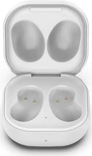 Wired Charging Case Compatible with Galaxy Buds Live, Replacement Charger Dock Cradle Station Case Cover with 3.3ft USB-C Charging Cable Wirless Earbuds Accessories (White)