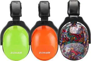 ZOHAN Kids Ear Protection 3 Pack,Kids Noise Canceling Headphone for Concerts, Monster Truck, Fireworks