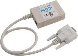 NET232+ Serial to Ethernet Intelligent Cable Adapter with DTE (Male) Connector (GC-NET232-PLUS-DTE-110)