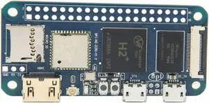 Banana Pi BPI-M2 Zero Quad-Core Open Source Single Board Computer Allwinner H2+ Compatible with Raspberry Pi zero (BPI-M2 Zero)