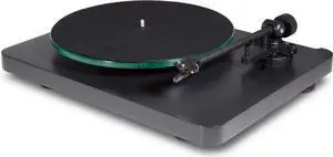 NAD C 558 Turntable with OM10 Cartridge, Precision Belt Drive, Acrylic Platter, Speed Control, and Vibration Isolation -- High-Fidelity Vinyl Record Player