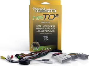 Idatalink Maestro HRN-HRR-TO2 Plug and Play Radio Replacement Harness for Compatible Toyota (2012-2020)