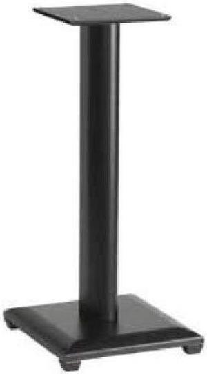 Sanus NF24B Natural Foundations Series 24" tall medium bookshelf speaker stands - Set of Two (Black)