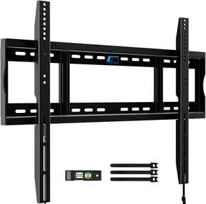 HOME VISION Heavy Duty Fixed TV Wall Mount Holds up to 264Lbs, for Most 42-100 inch Flat Curved TVs Wall Mount Bracket Fits 16"/18"/24" Studs VESA 800x600mm Low Profile Space Saving for LED OLED LCD
