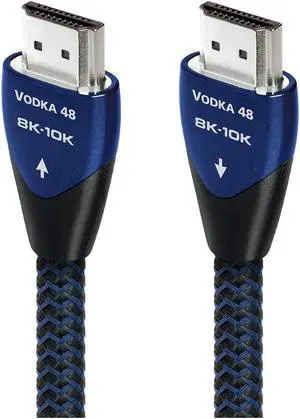 AudioQuest Vodka 48 0.75m 8K-10K 48Gbps HDMI Cable (2.5ft)