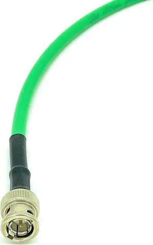AV-Cables 100ft 3G/6G HD SDI BNC Cable Belden 1505A RG59 - Green