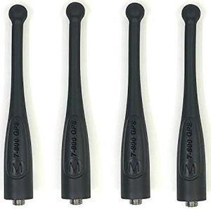 NAR6595A Stubby Antenna for Motorola APX 764-870MHz Signal Band and 7-800 GPS by KCTIN (4 Packs)