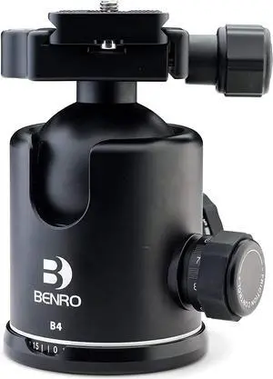 Benro B4 Triple Action Ball Head with PU70 Quick Release Plate