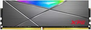 XPG DDR4 D50 RGB 16GB (2x8GB) 3200MHz PC4-25600 U-DIMM 288-Pins Desktop Memory CL16-20-20 Kit Grey (AX4U32008G16A-DT50)