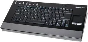IOGEAR Multi-Link Bluetooth Keyboard with Touchpad GKM611B (Black/Grey)