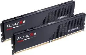 G.SKILL Flare X5 Series (AMD Expo) DDR5 RAM 32GB (2x16GB) 6000MT/s CL36-48-48-96 1.25V Desktop Computer Memory UDIMM - Matte Black (F5-6000J3648D16GX2-FX5)