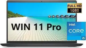 Dell 2023 Inspiron 15 Business Laptop, 15.6" 1920x1080 FHD, 12th Gen Intel i5-1235U 4.4 GHz,16G RAM, 512G SSD, Win 11 Pro, Webcam, Bluetooth, Carbon Black