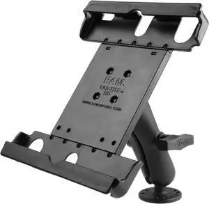 RAM MOUNTS Tab-Tite 9"-10.5" Tablet Holder with Flat Surface Drill-Down Mount RAM-138-TAB20U