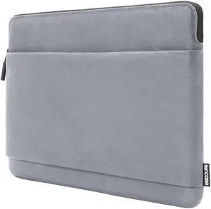 Incase Go Sleeve 14 Inch Laptop Case - Zippered Laptop Sleeve + Computer Case with Soft Interior - Laptop Pouch with Secure Accessories Pocket - (13.8 x 9.6 x 1.5 in) - Conte Grey