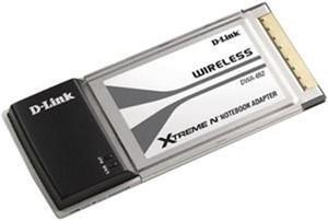 D-Link DWA-652 Xtreme N Notebook Adapter 32-bit Cardbus Draft 802.11n