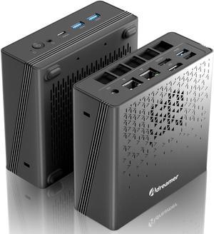 ADREAMER Ariebox20 Mini PC, AMD R9 7940HS (8C/16T, 3.8~5.2GHz) 16GB DDR5 RAM 512GB PCIe 4.0 SSD Mini Desktop Computer, 4K Dual Display/USB/WiFi/BT/RJ45 Ethernet for Home/Office.