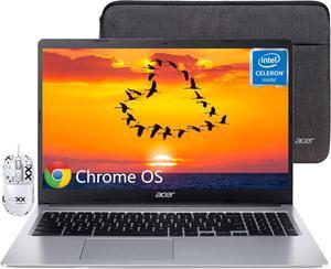 acer Chromebook 315 Laptop, 15.6" HD Chromebook for Student & Business, Intel Celeron N4020(Up to 2.8GHz), 4GB RAM, 64GB eMMC, Intel UHD Graphics, Up to 12.5Hrs, WiFi, Chrome OS, Patented Mouse