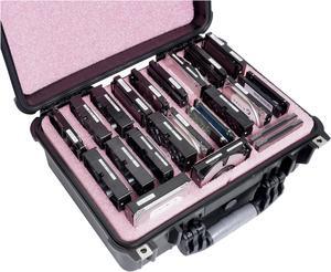 Case Club Anti-Static, Data-Safe Large HDD & SSD Internal Drive Storage Case. Hard-Shell, Waterproof, Airtight, Padlockable Cases Protects & Prevents Data Corruption
