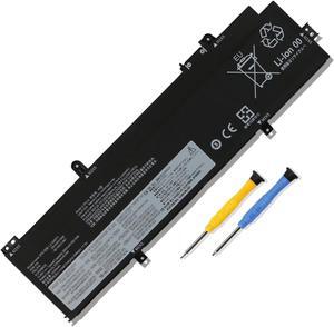 L21M4P72 52.5Wh Laptop Battery Replacement for Lenovo ThinkPad T14 P14s Gen 3 ThinkPad T14 P14s Gen 4 Series SB10W51966 5B10W51865 L21L4P71 L21M4P71 L21C4P71 L21D4P71 L21M3P71 L21L3P71 3392mAh 4-cell