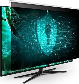 EZ-Pro Screen Protector [Pack of 2] Privacy Screen Panel for 32 inches (Screen Measured Diagonally) Computer Monitor, Anti Blue Light, Easy Installation, Screen Panel Size 17.3" Height x 28.7" Width
