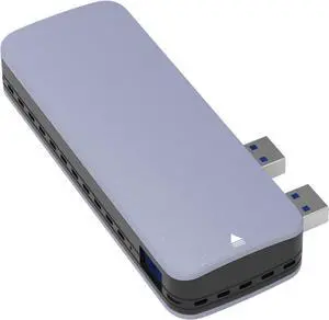G-Storategy External SSD 500GB - Up to 1000MB/s - Both USB-C/USB-A - USB 3.2 Gen 2 (Compatible with PS4 / PS5 / Windows/Mac) - External Solid State Drive Stick - NV33550EX-GY