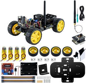LAFVIN Robot Starter Kit Project with ESP32 Module and Code Learning Develop Skill Full Version Smart Car Kit Compatible with Arduino IDE