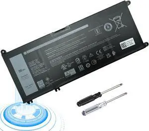 LHKJBDY 4WN0Y Laptop Battery Replacement for Dell 4WN0Y Inspiron 13 7577 7353 7778 7779S Eries Notebook JYFV9 M245Y 0M245Y 9P3NW 09P3NW Black 15.2V 56Wh 3500mAh