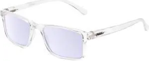 Medspex L2007 Photochromic Transition Glasses Clear Crystal/Violet Purple Therapeutic Color Therapy Blue Light Sensitivity
