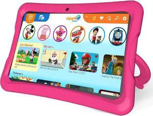 NOBKLEN Kids Tablet 10 Inch, Android 13 Tablet 4GB+64GB 8-Core CPU WiFi 6 12H Battery Life Parental Control 1280 * 800 HD Display Dual Cameras Shockproof Case Pre-Installed Educational Apps