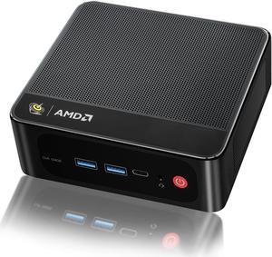 Beelink SER5 Mini PC,AMD Ryzen 5 5500U(6C/12T,up to 4.0 GHz),Mini Computer 16GB DDR4 RAM 500GB M.2 NVMe 2280 SSD Graphics 7 core 1800 MHz,Support 4K Dual Display/HDMI+DP/Wifi6/BT5.2,Auto Power On