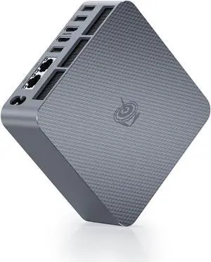 Beelink EQi12 AI Mini PC, Intel Core i7 12650H(Up to 4.7GHz) 10C/16T, Mini Desktop Computer 24GB LPDDR5 RAM 500GB NVMe SSD, Micro PC 4K@60Hz Dual HDMI/BT5.2/WiFi 6 for Office/Home/Ai Copilot