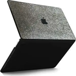 Teazgopx Bling Rhinestone Case Compatible with MacBook Air 13 inch 2022 2021 2020 2019 2018 Release M1 A2337 A2179 A1932 Touch ID,Glitter Sparkle Diamond Case Fashion Luxury Shiny Crystal Hard Shell