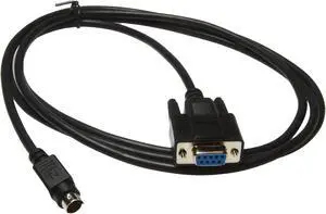 Wirenest 100ft VISCA PTZ Camera Control Cable for Sony EVI/BRC/SRG Series RS232 8 Pin Mini DIN to DB9F Serial