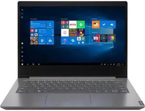Lenovo V14-IIL 82C401JHUS 14" Full HD Notebook Computer, Intel Core i5-1035G1 1GHz, 8GB RAM, 256GB SSD, Windows 10 Pro, Gray