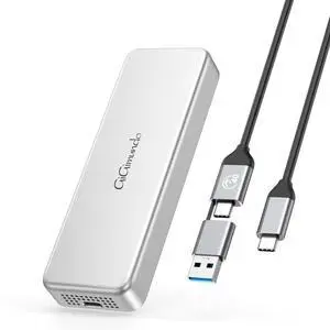 GiGimundo G40 USB4 40Gbps Portable SSD 512GB, CNC Crafted Aluminum, Built-in Active Turbo Fan External SSD for Content Creators and Creative Professionals, Up to 3200MB/S Ultra Fast Data Transfer
