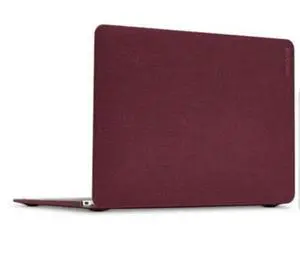 Incase Textured Hardshell Woolenex - MacBook Pro 13 inch Case - 2020, 2019, 2018, 2017, 2016 - MacBook Case, Laptop Cover, Protective Hard Shell, Scratch Resistant, Lightweight - Bordeaux