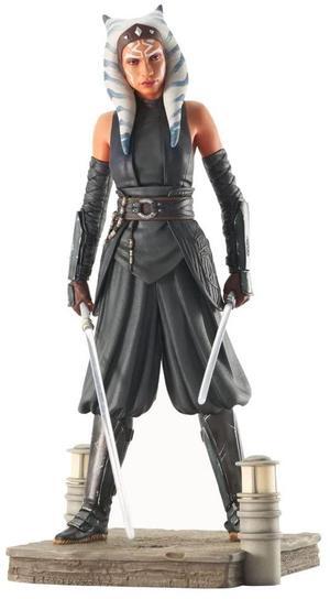 Diamond Select Toys Star Wars: The Mandalorian: Ahsoka Tano (Season 2 Version) Premier Collection Statue,Multicolor,10 inches