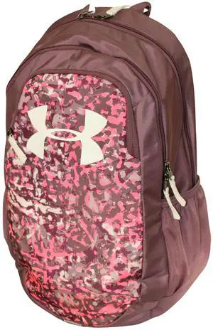 Under Armour Scrimmage 2.0 Pack Laptop Book Bag Backpack (Ash Plum 554)