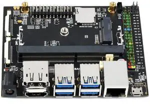 Waveshare Jetson-IO-Base-A Carrier Board Jetson Nano Development/Expansion Kit Alternative Solution of B01 Kit Compatible with Both Jetson Nano and Jetson Xavier NX Only Carrier Board